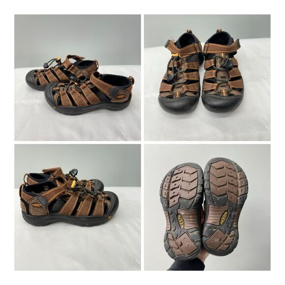 Keen waterproof brown sandals boys 10 - Picture 1 of 8